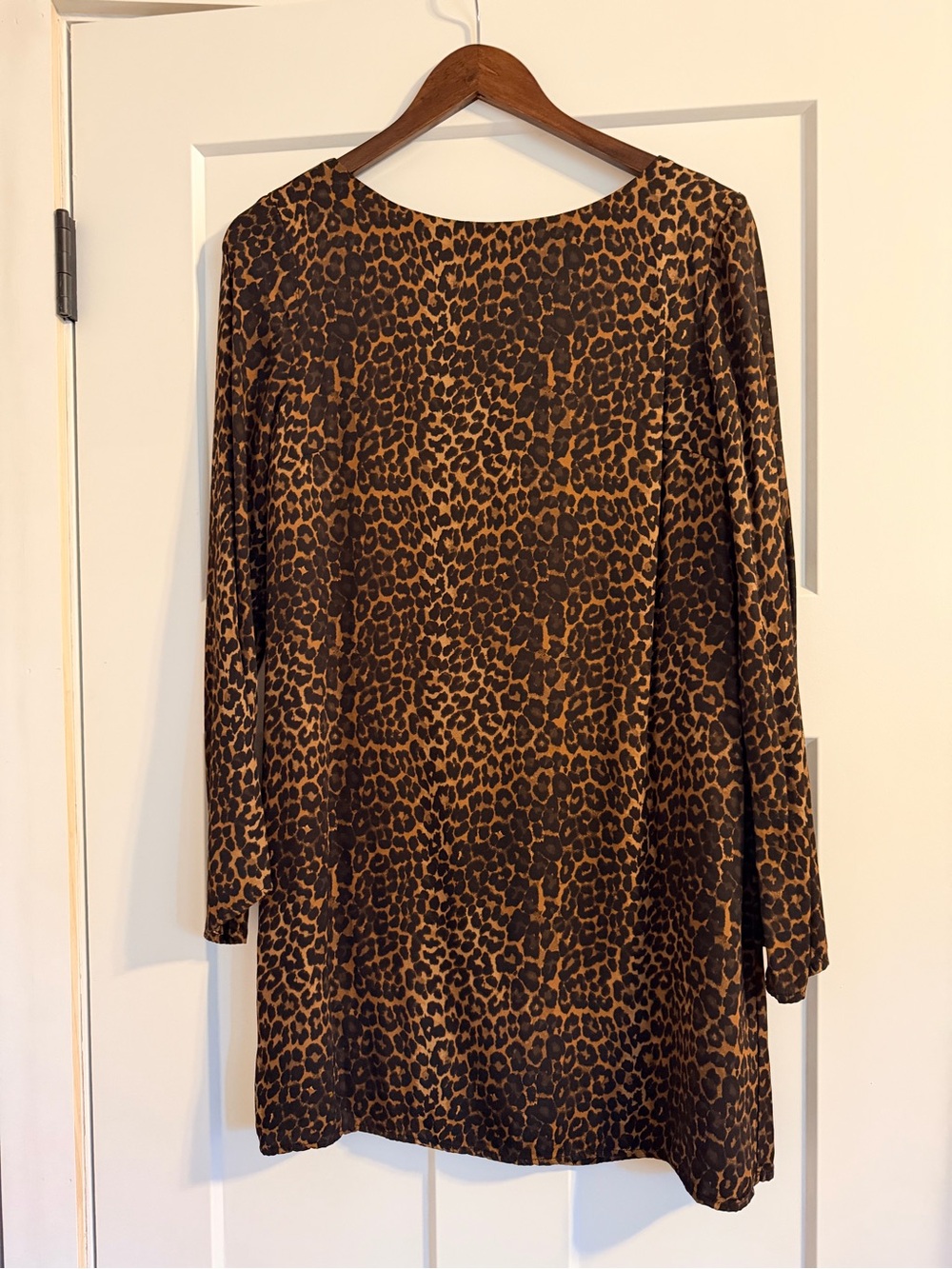 Gap leopard shift dress